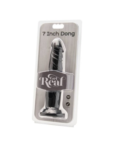 GET REAL - DONG 18 CM NEGRO