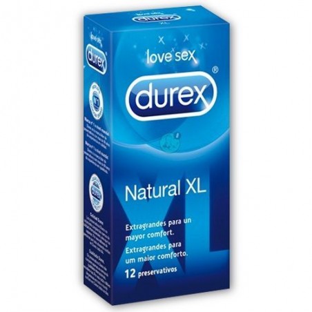 DUREX - NATURAL XL 12 UNIDADES